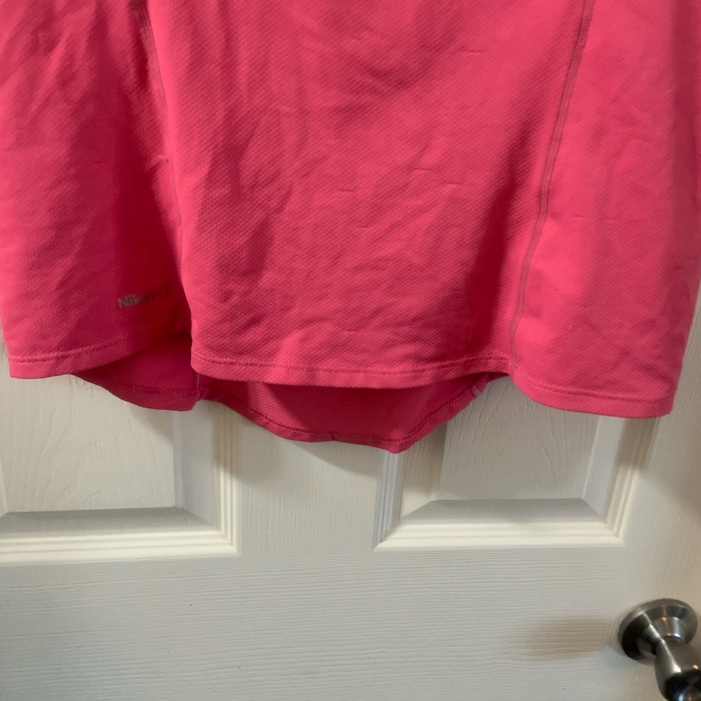 Nike Fit Dry Pink 1/2 Zip Sleeveless Tank size M - Picture 5 of 8
